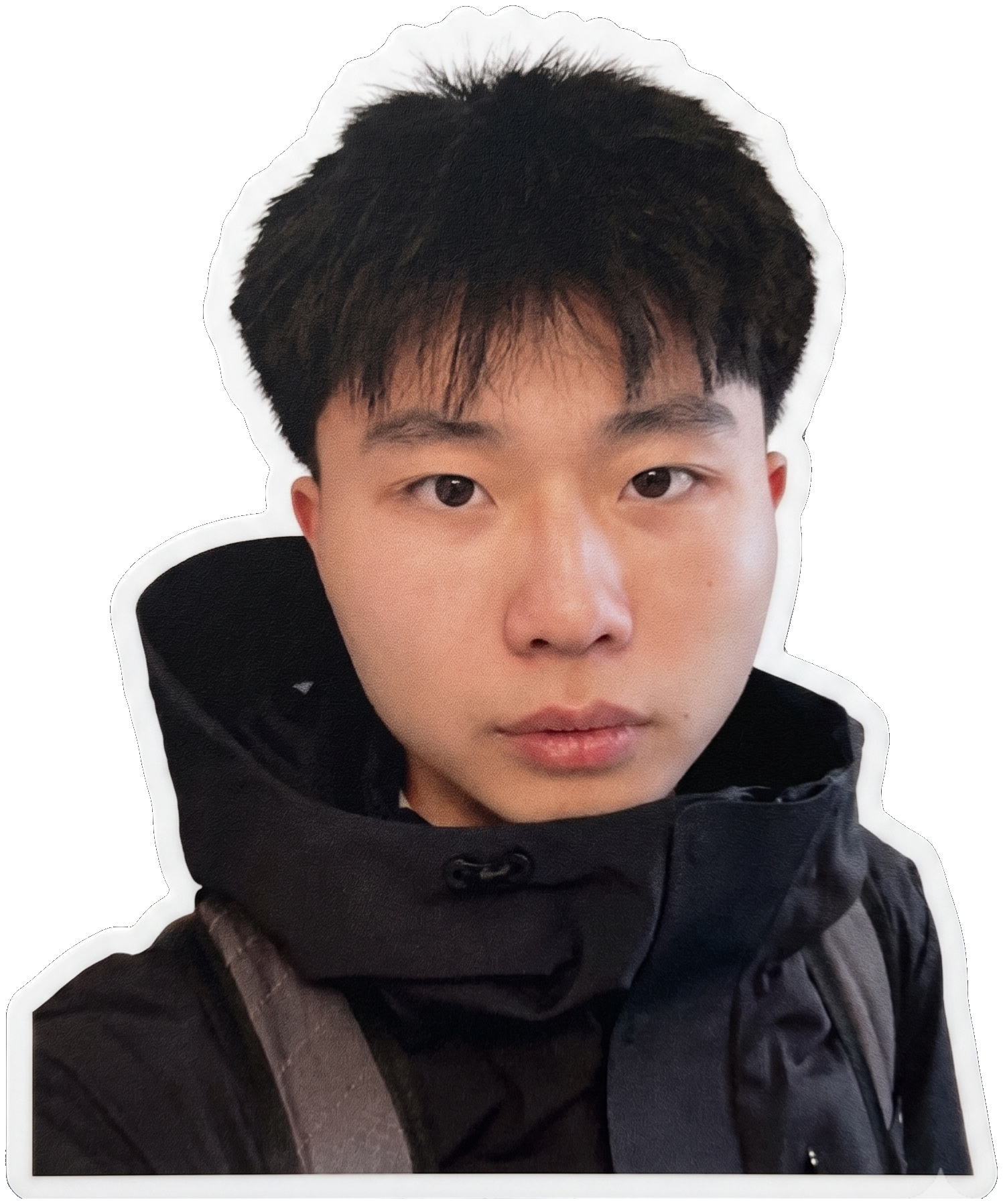 Allen portrait sticker