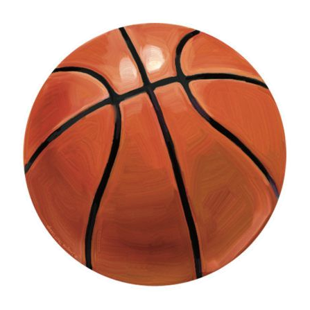 Basketball sticker