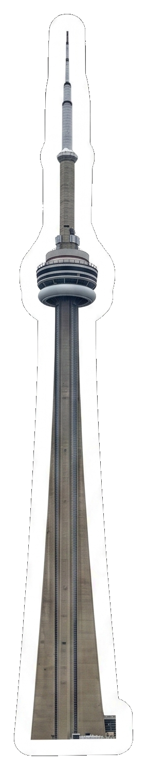 CN Tower sticker