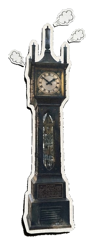 Gastown clock sticker